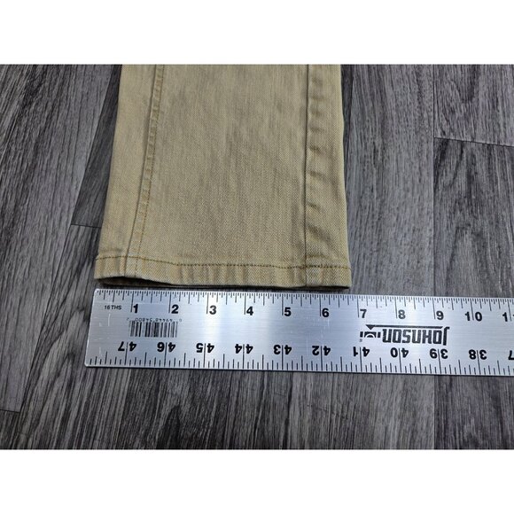 Lauren Ralph Lauren Jeans Womens 8 Beige Straight Leg Zip Pocket Classic Pants - Picture 11 of 11